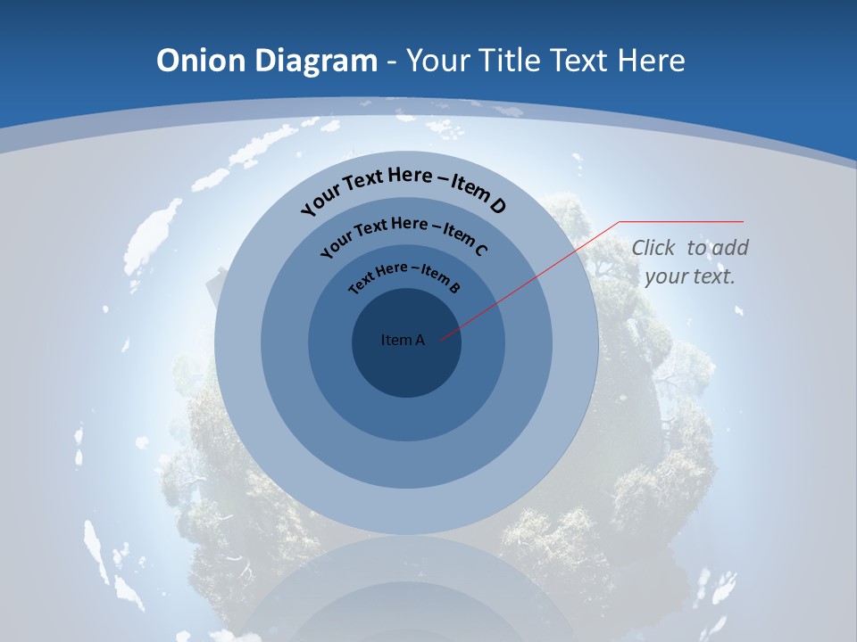 Air Sphere Shadow PowerPoint Template