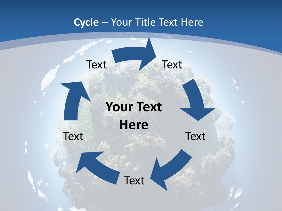 Air Sphere Shadow PowerPoint Template