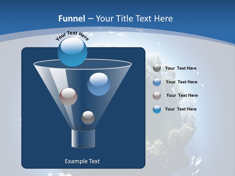 Air Sphere Shadow PowerPoint Template