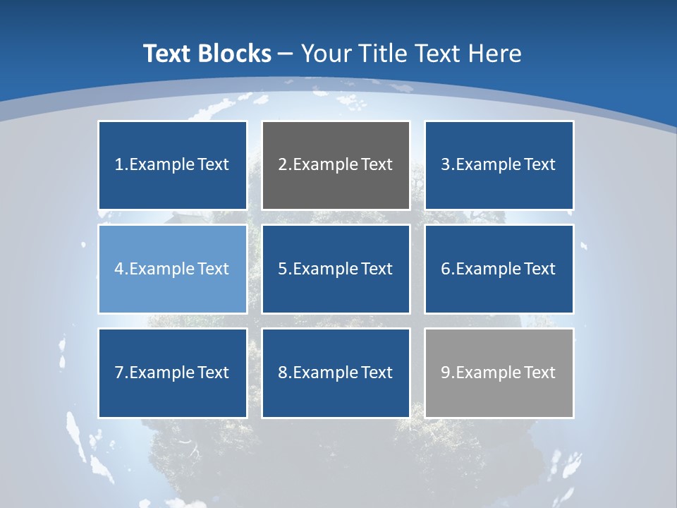 Air Sphere Shadow PowerPoint Template