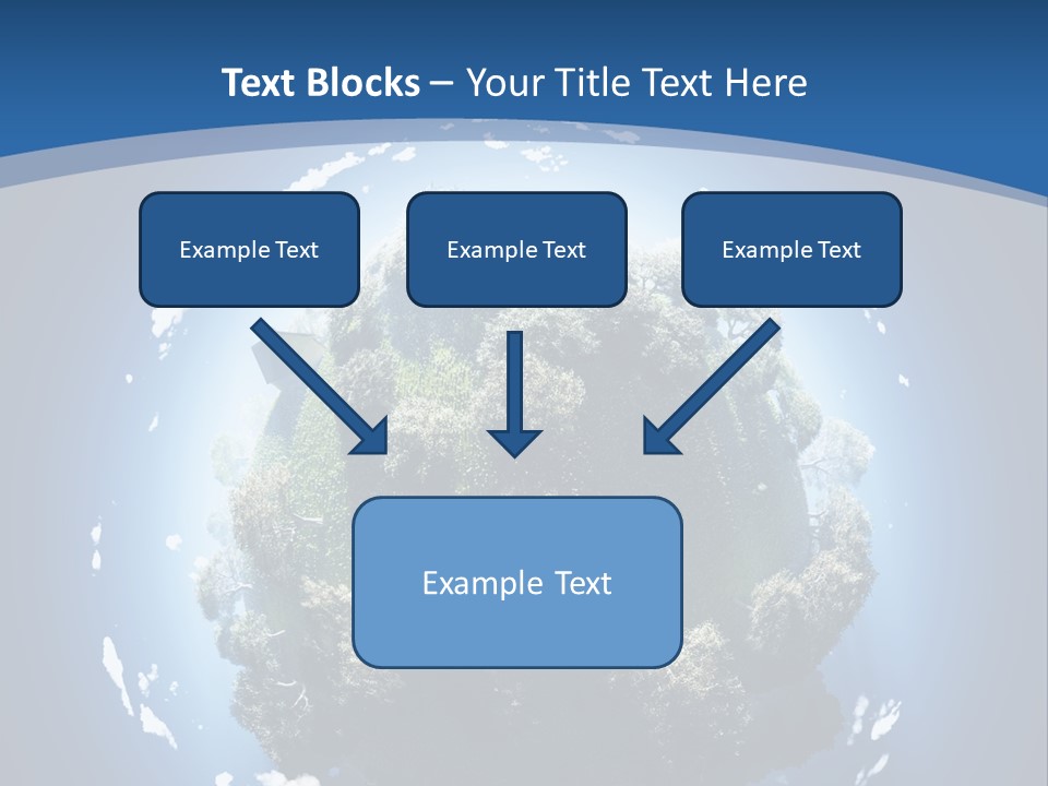 Air Sphere Shadow PowerPoint Template