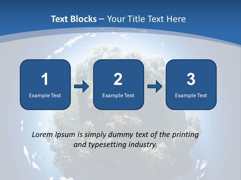 Air Sphere Shadow PowerPoint Template