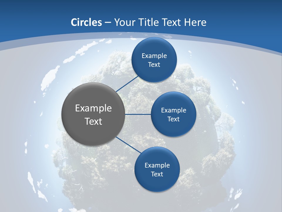 Air Sphere Shadow PowerPoint Template