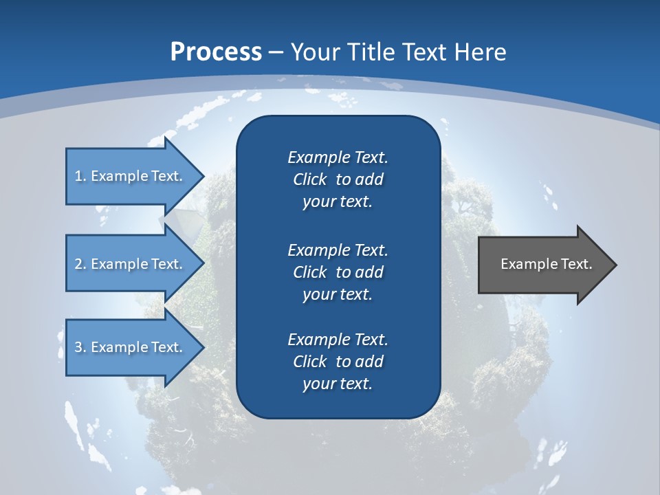 Air Sphere Shadow PowerPoint Template