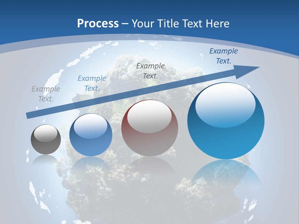 Air Sphere Shadow PowerPoint Template