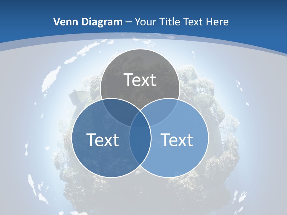 Air Sphere Shadow PowerPoint Template