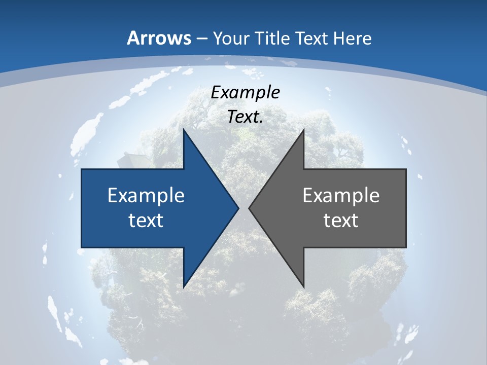 Air Sphere Shadow PowerPoint Template