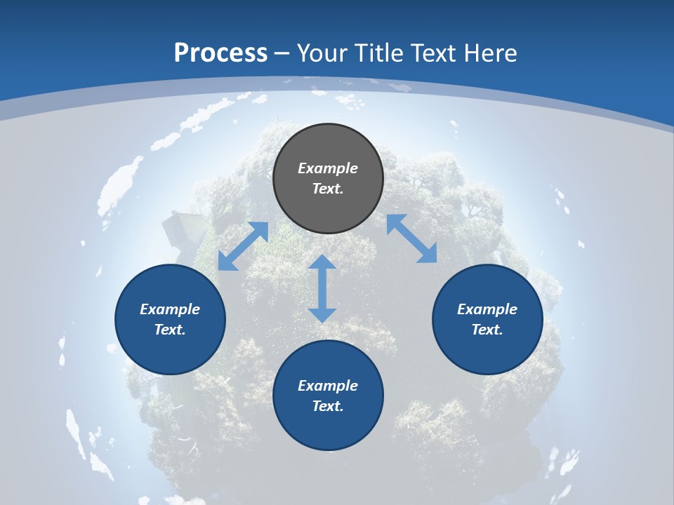 Air Sphere Shadow PowerPoint Template