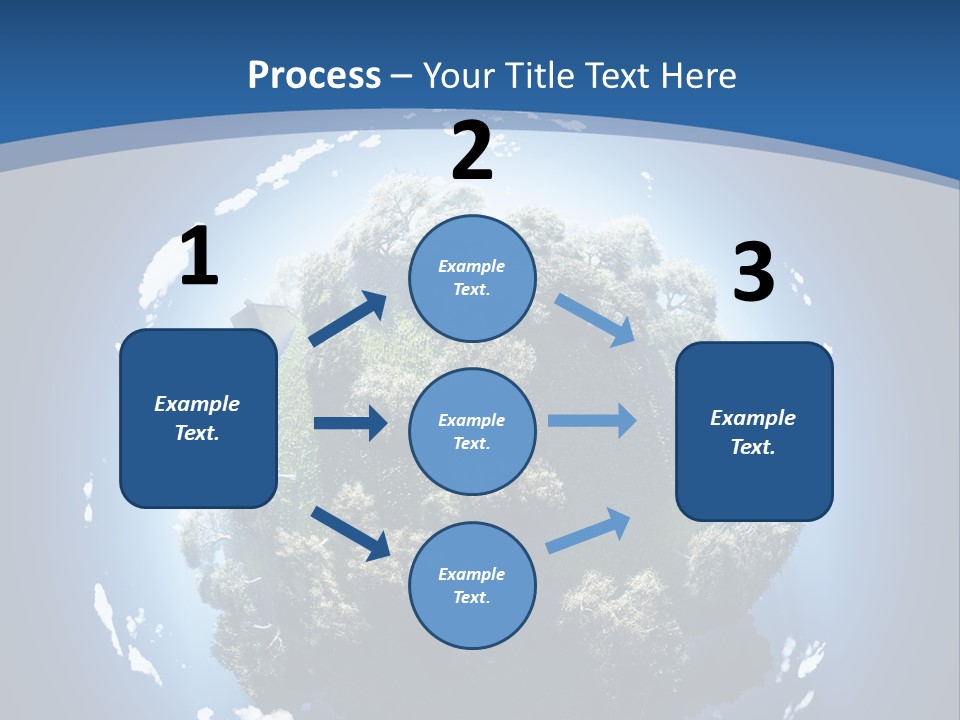 Air Sphere Shadow PowerPoint Template