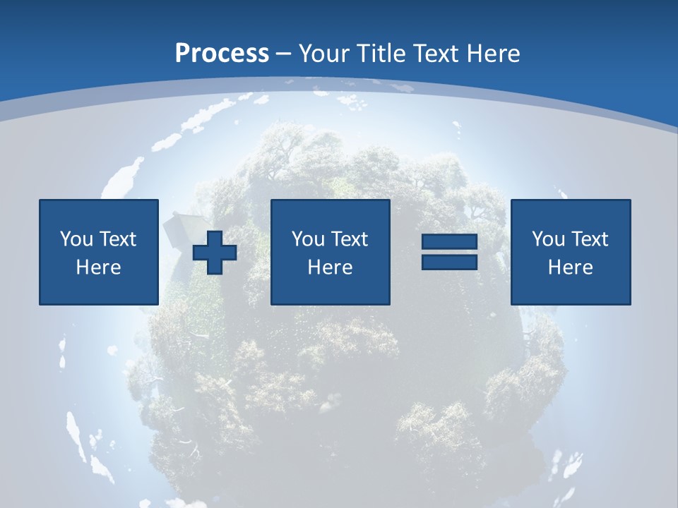 Air Sphere Shadow PowerPoint Template