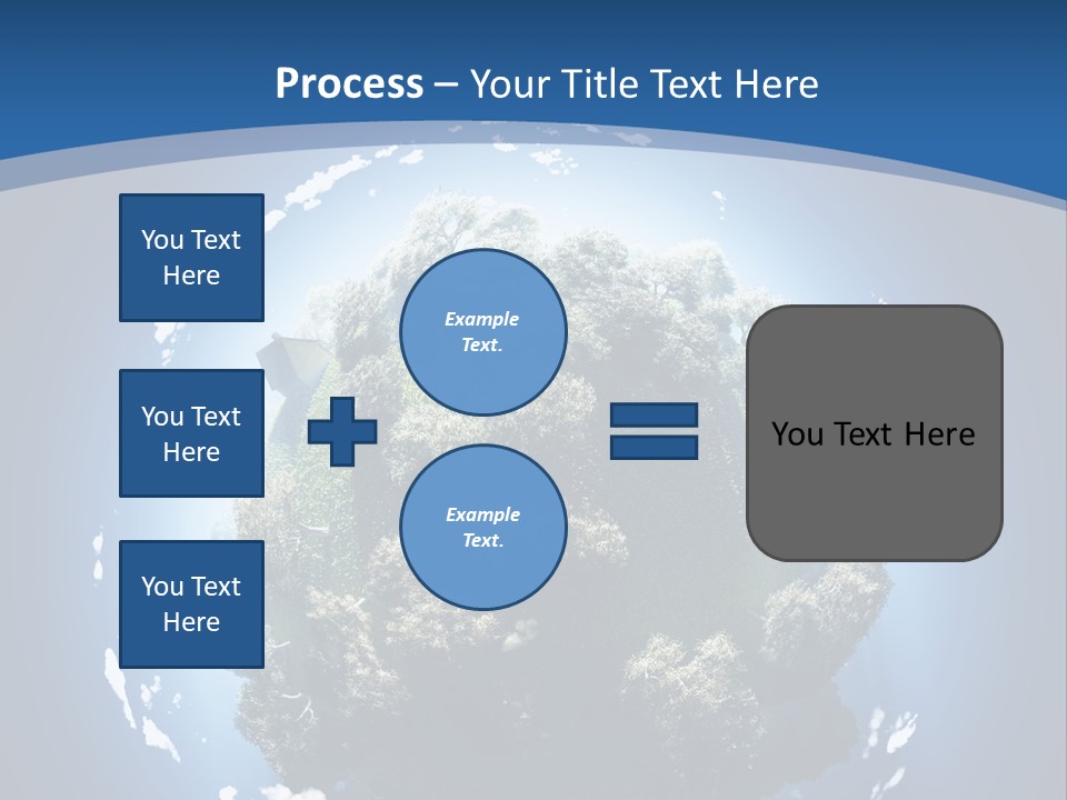 Air Sphere Shadow PowerPoint Template
