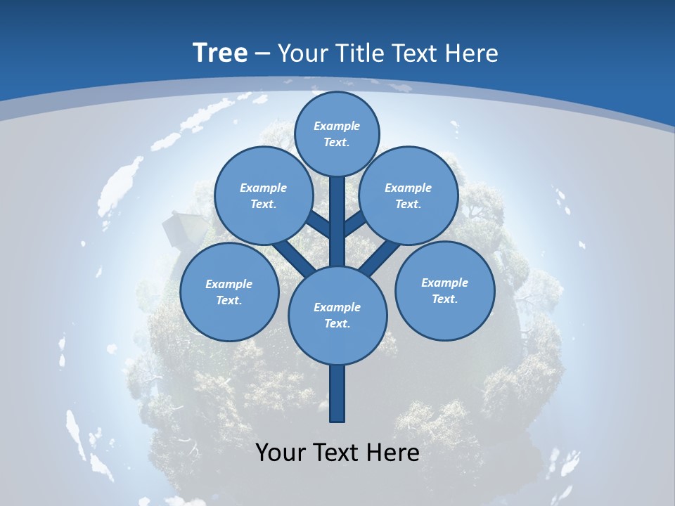 Air Sphere Shadow PowerPoint Template
