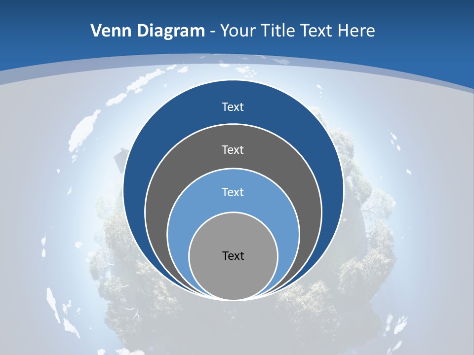 Air Sphere Shadow PowerPoint Template