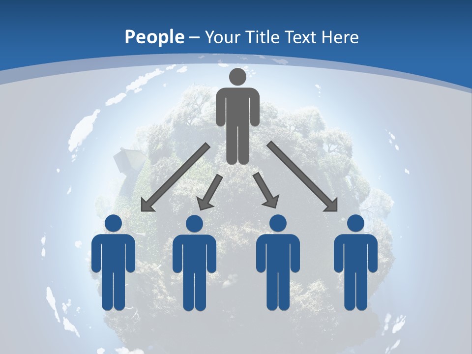 Air Sphere Shadow PowerPoint Template