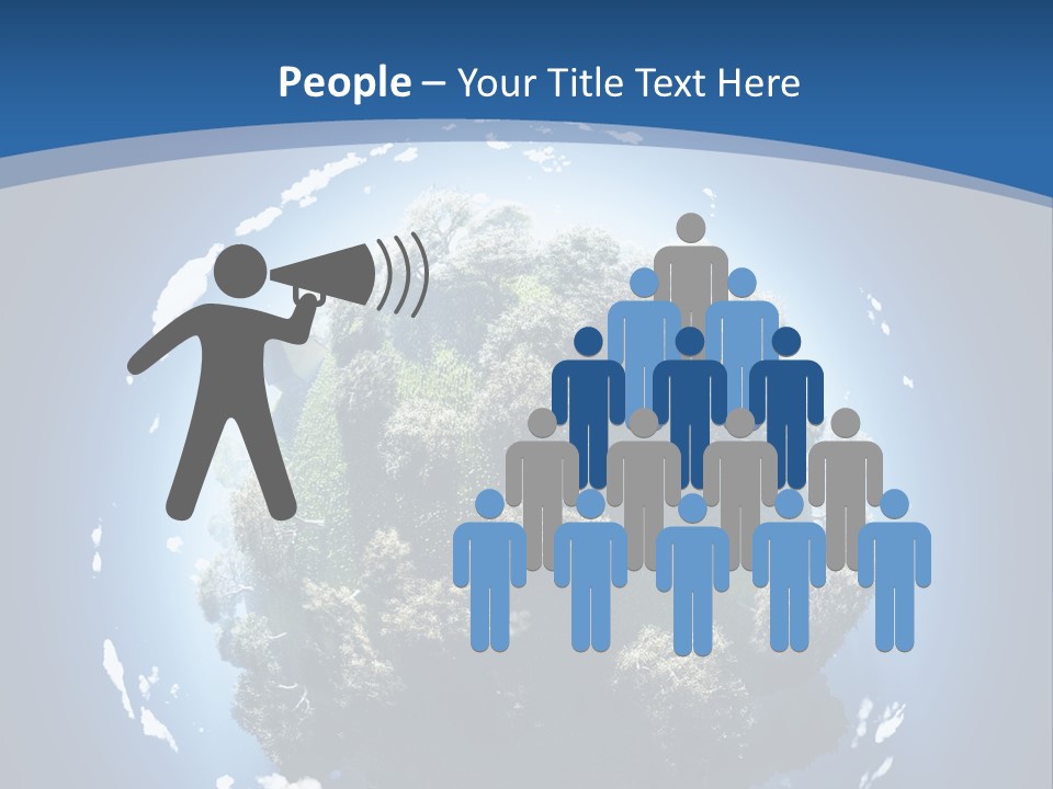 Air Sphere Shadow PowerPoint Template