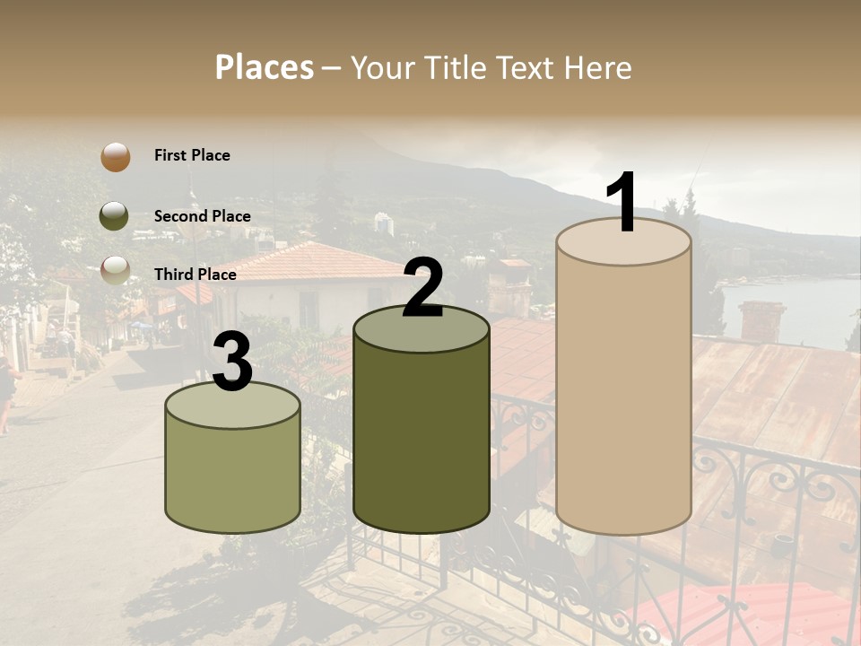 Window Hot South PowerPoint Template