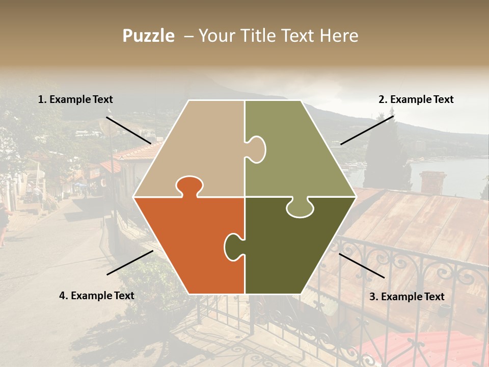 Window Hot South PowerPoint Template