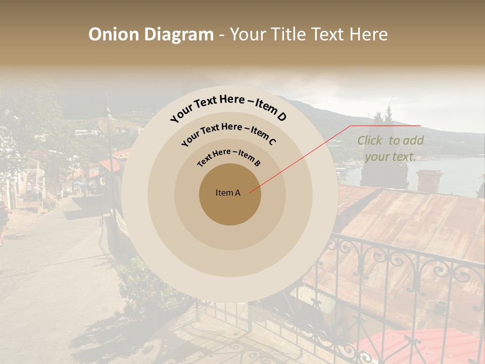 Window Hot South PowerPoint Template