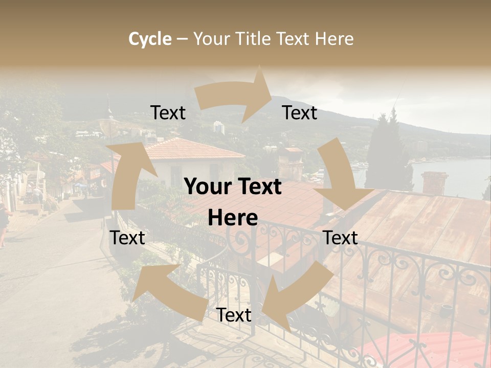 Window Hot South PowerPoint Template