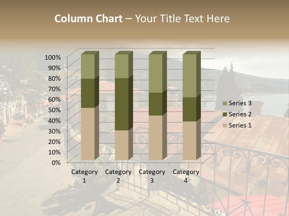 Window Hot South PowerPoint Template