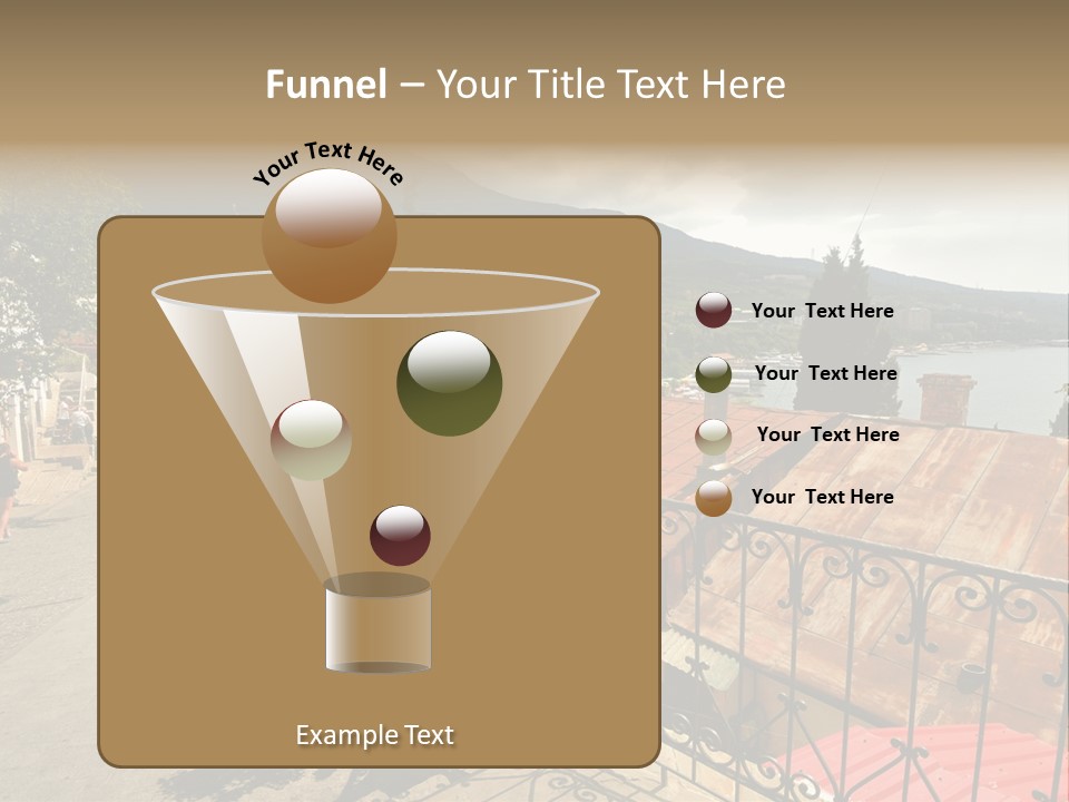 Window Hot South PowerPoint Template