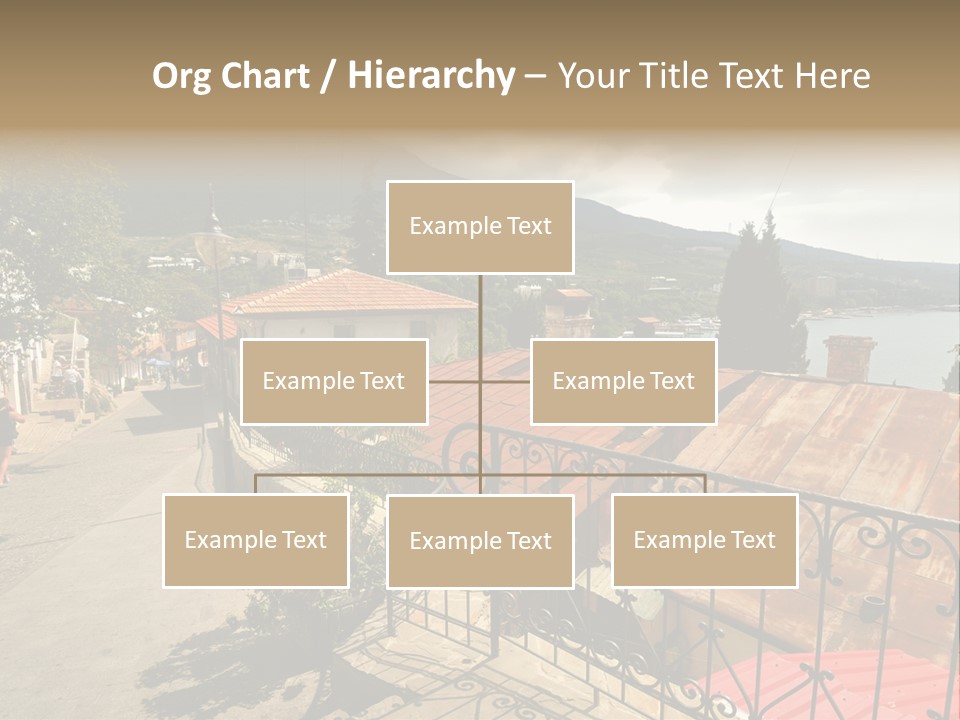 Window Hot South PowerPoint Template