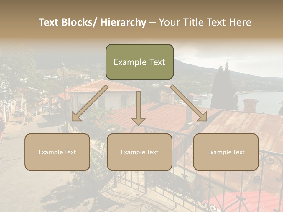 Window Hot South PowerPoint Template
