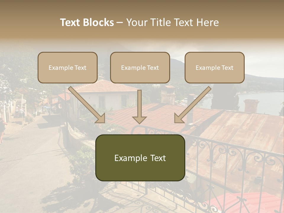 Window Hot South PowerPoint Template