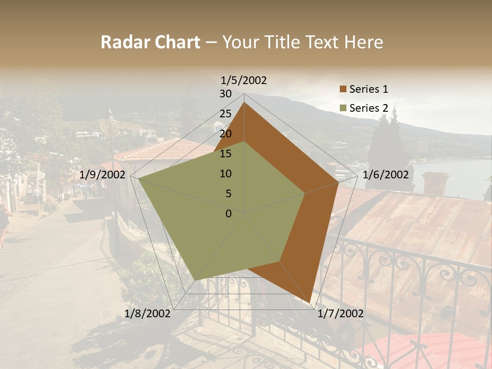 Window Hot South PowerPoint Template