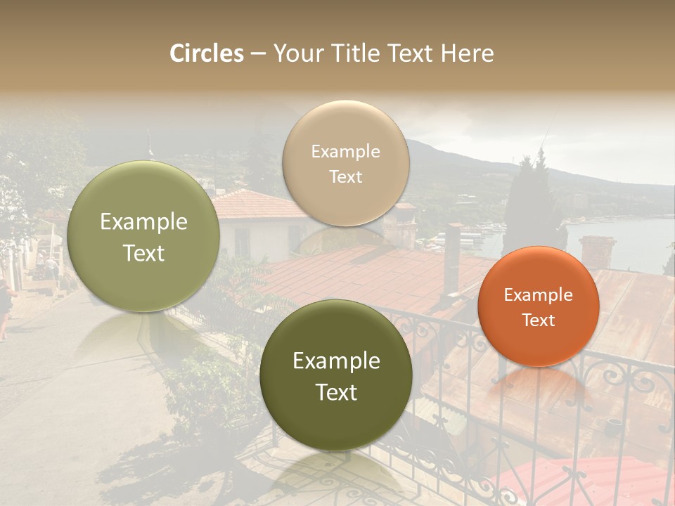 Window Hot South PowerPoint Template