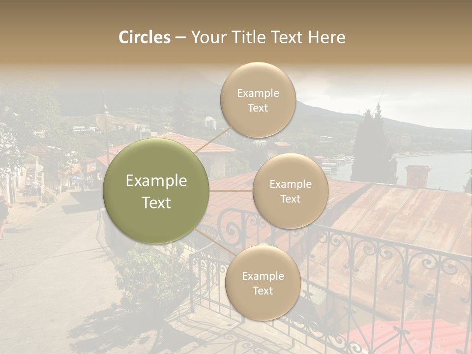 Window Hot South PowerPoint Template