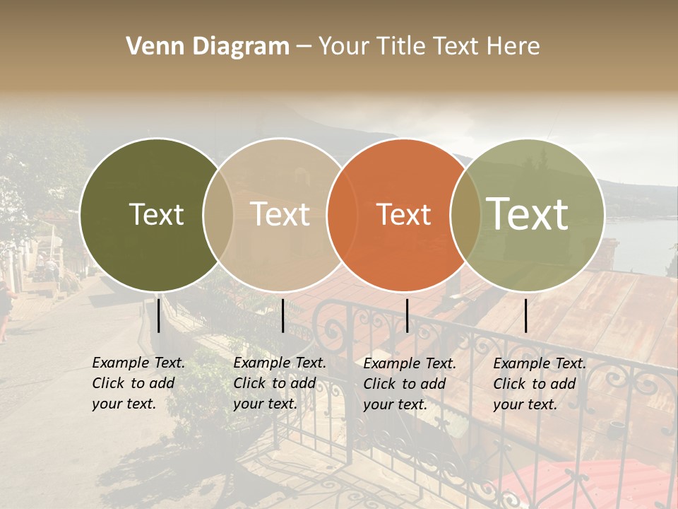 Window Hot South PowerPoint Template