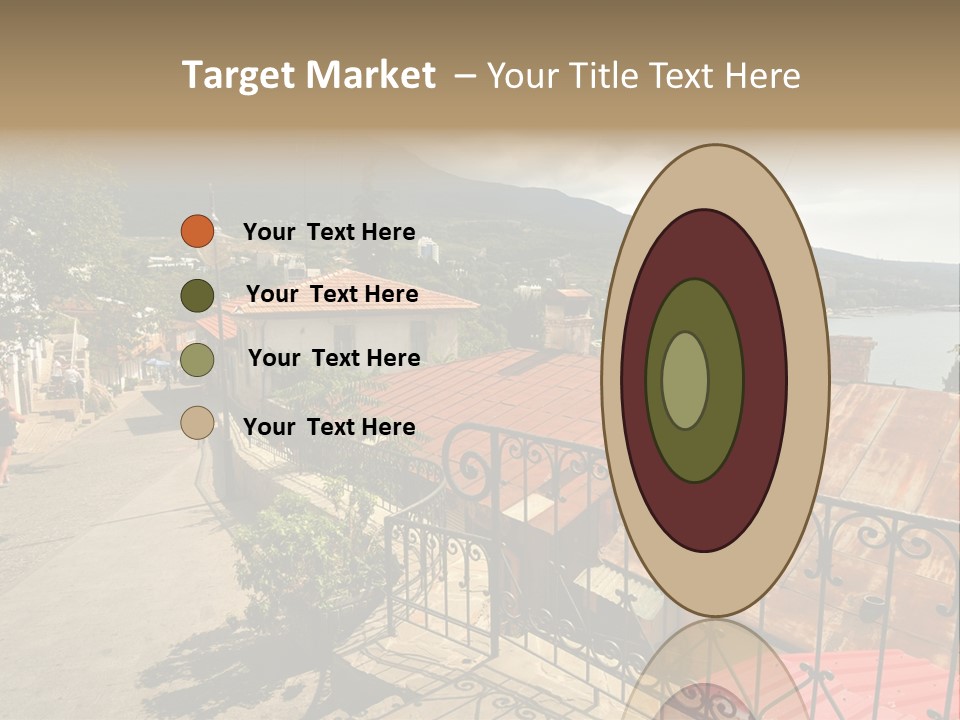 Window Hot South PowerPoint Template