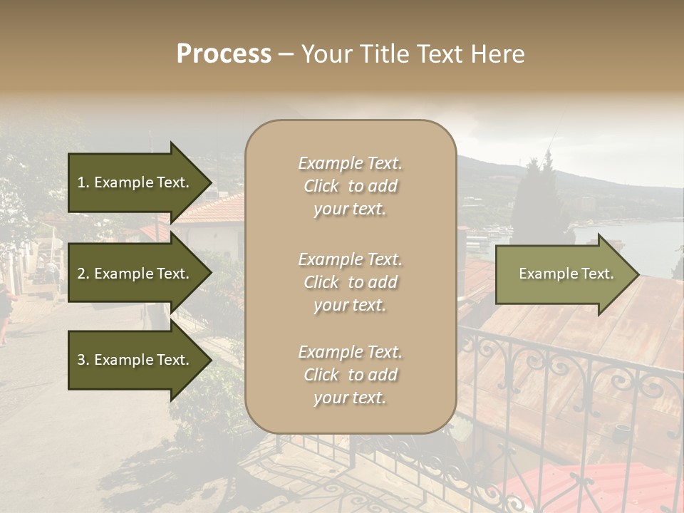 Window Hot South PowerPoint Template