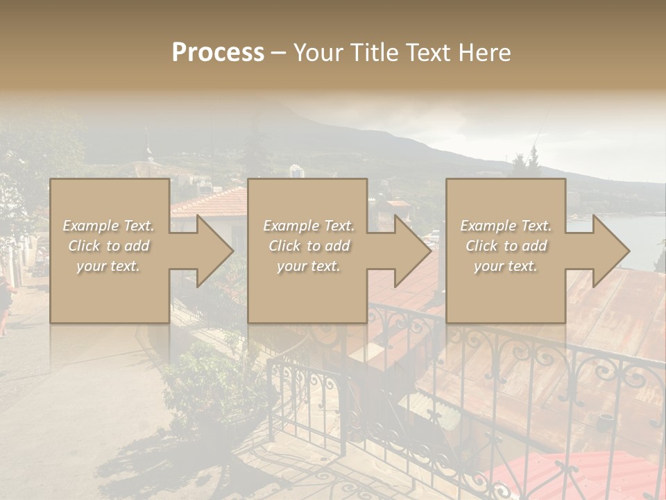 Window Hot South PowerPoint Template