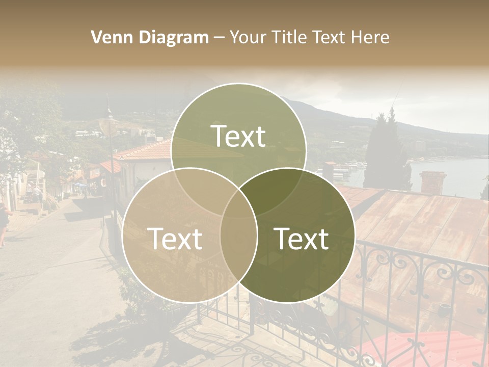 Window Hot South PowerPoint Template