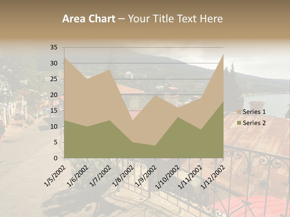 Window Hot South PowerPoint Template