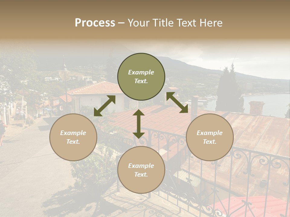 Window Hot South PowerPoint Template
