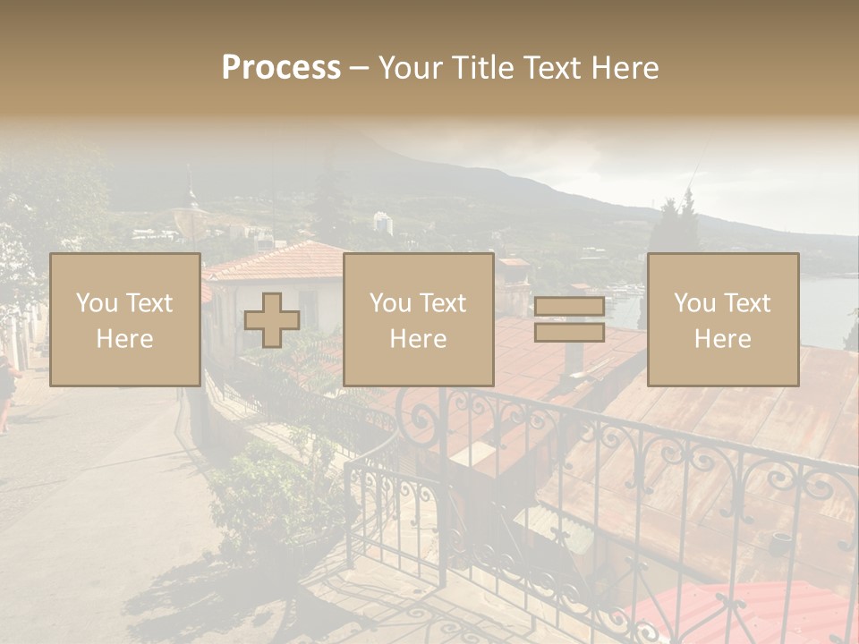 Window Hot South PowerPoint Template