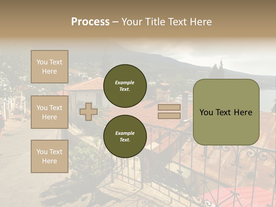 Window Hot South PowerPoint Template