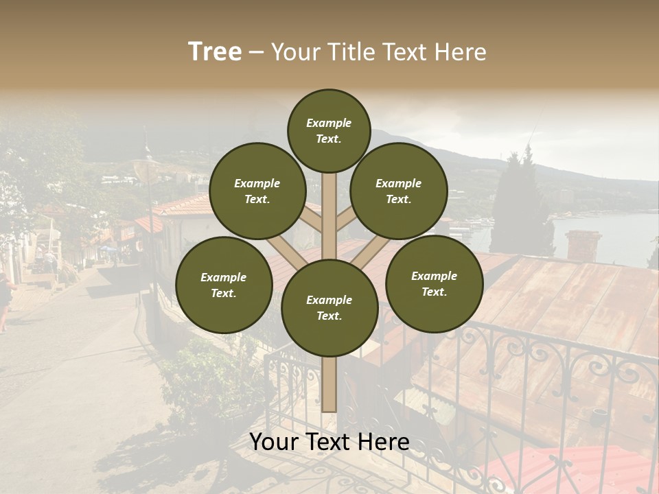 Window Hot South PowerPoint Template