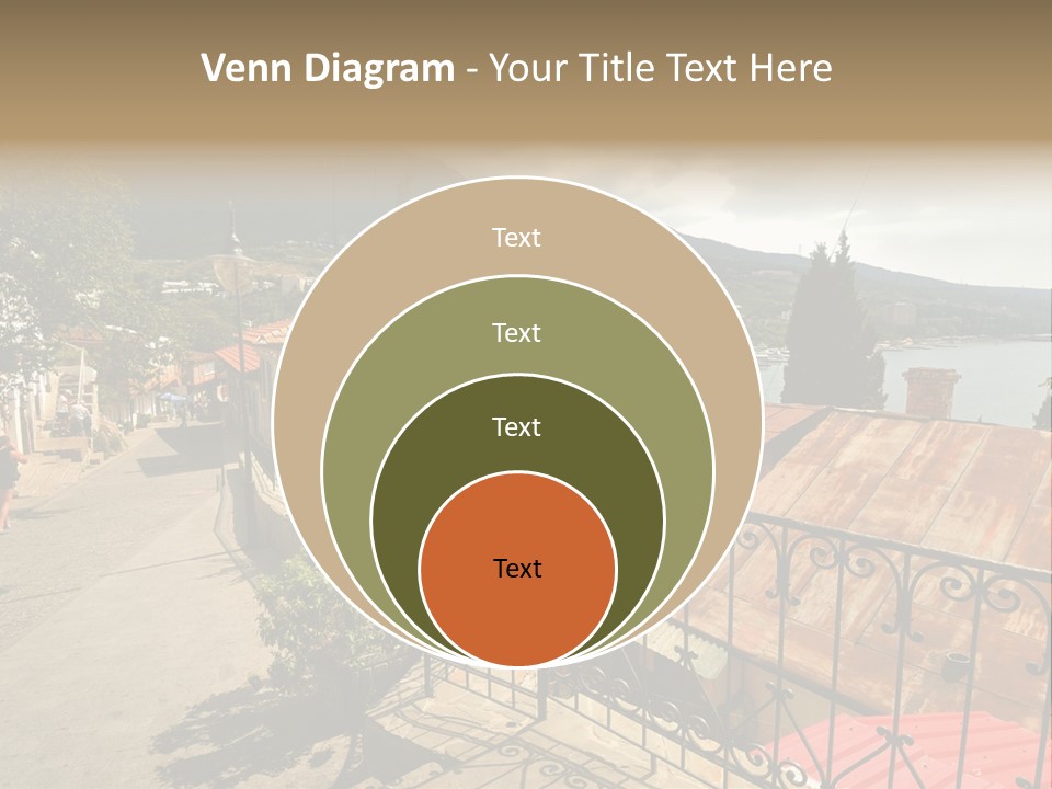 Window Hot South PowerPoint Template