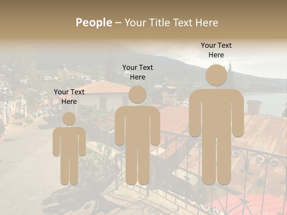 Window Hot South PowerPoint Template