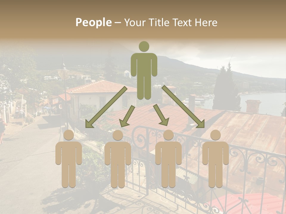 Window Hot South PowerPoint Template