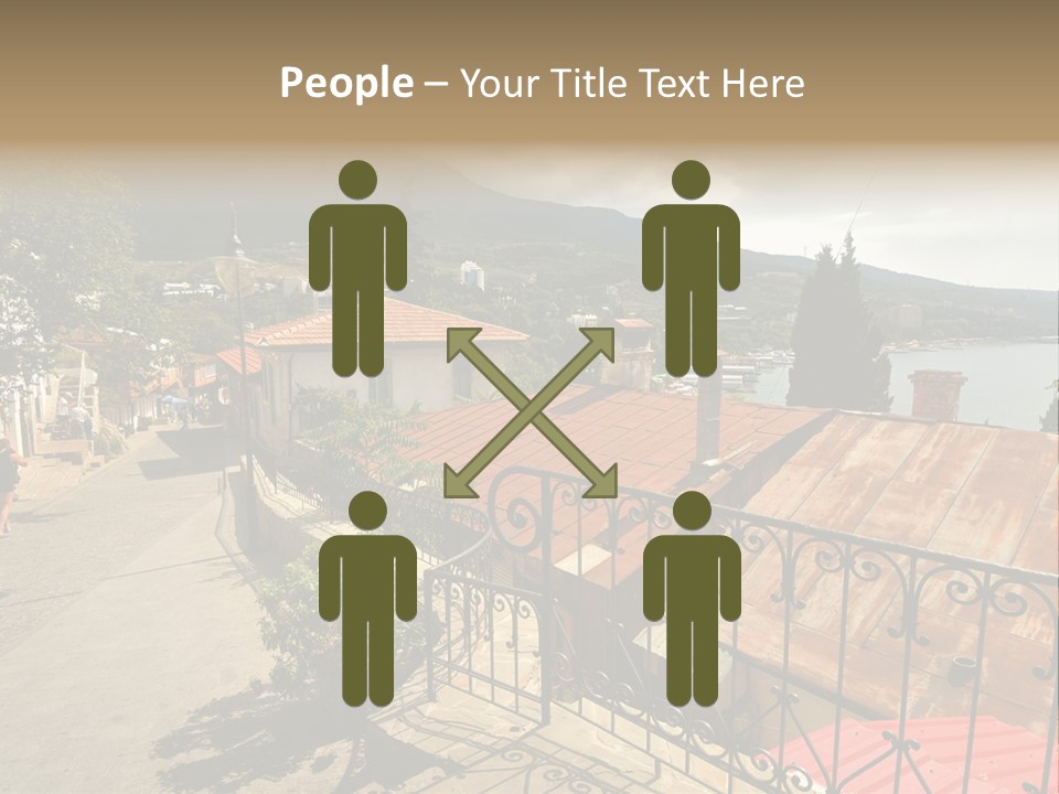 Window Hot South PowerPoint Template