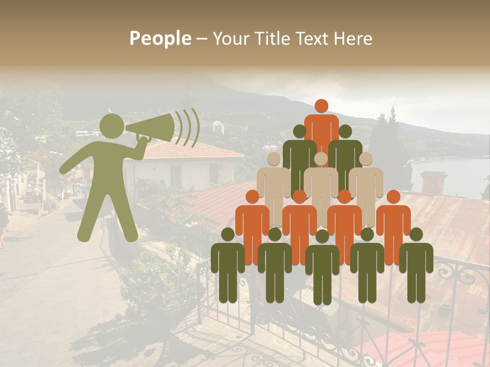 Window Hot South PowerPoint Template