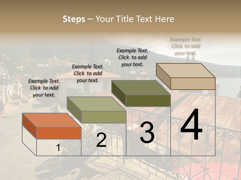 Window Hot South PowerPoint Template