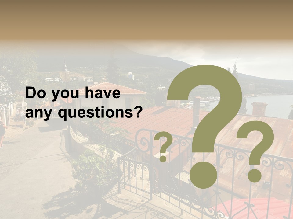 Window Hot South PowerPoint Template