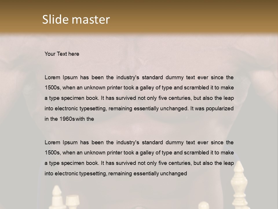 Posing Acrobat Dance PowerPoint Template