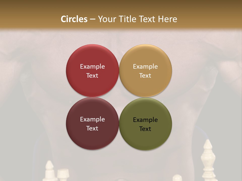 Posing Acrobat Dance PowerPoint Template